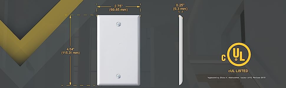 Blank Device Wall Plate