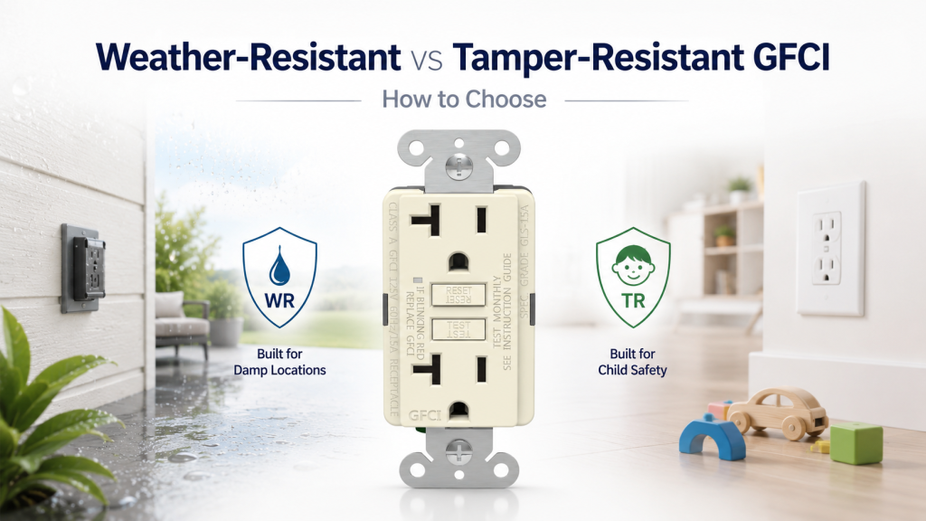 Weather-Resistant vs Tamper-Resistant GFCI
