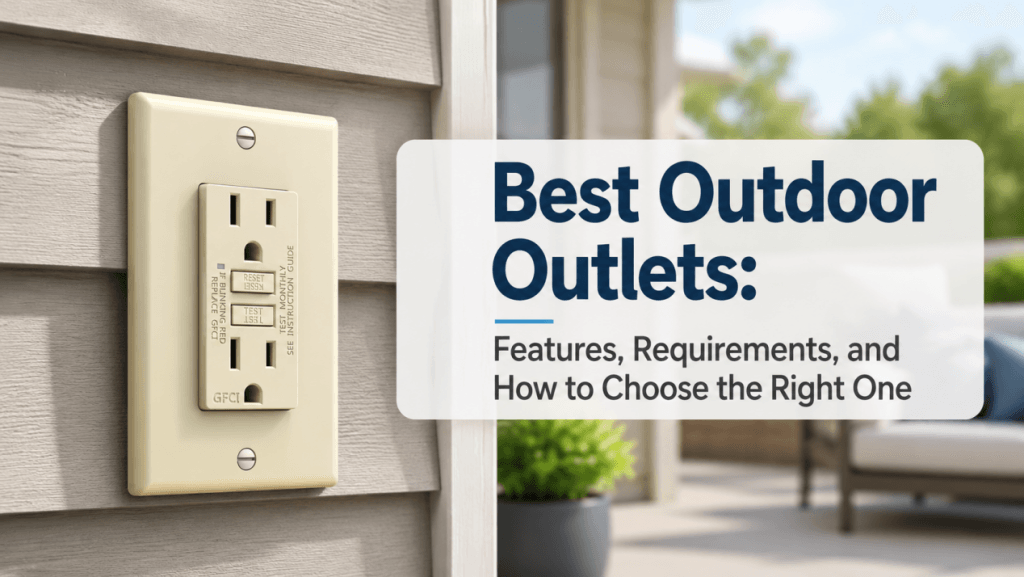 Best Outdoor Outlets: Features, Requirements, and How to Choose the Right One