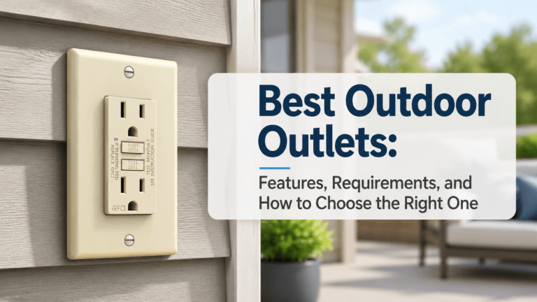 Best Outdoor Outlets: Features, Requirements, and How to Choose the Right One