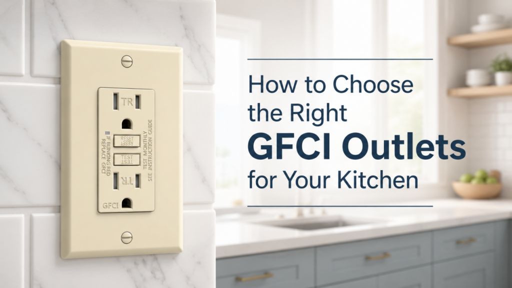 How to Choose the Right GFCI Outlets for Your Kitchen